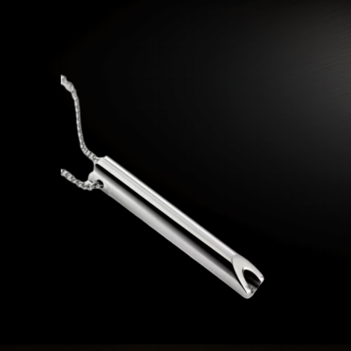 Breathing Necklace Silver