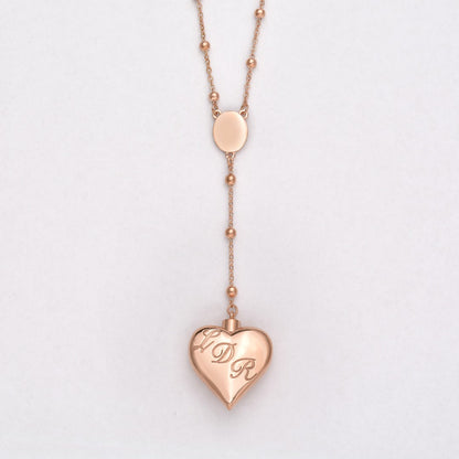 Stash Necklace 2.0 - Del Rey LDR Inspired Heart